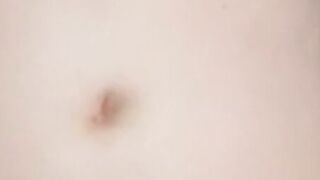 Twink Plays With His Small Uncut Cock on Webcam