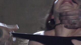 Repentful redhead pounded in a paranormal foursome with ghosts