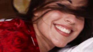 Skinny small titted Spanish MILF Lorena B introducing her tight pussy