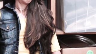 Latina Victora Vargaz blows LP officer after theft