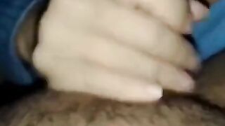 Portuguese Amateur Girl Gives a Homemade Handjob