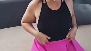 Real pipe finer - XXX! Horny, jaw-dropping nymph plays with dildo, meaty booty and