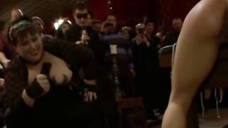 Princess Donna Birthday Gangbang with Hardcore Fucking Bondage and Strap On Pounding