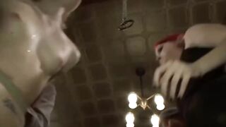 Princess Donna Birthday Gangbang with Hardcore Fucking Bondage and Strap On Pounding