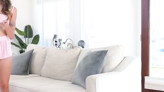 My ovulating stepsis Daisy Fox craves rough pussy fucking from me