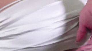 Nikki Vixons wanking hands led a throbbing dick to ejaculation