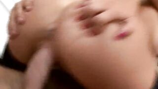 Jizz on her pretty face