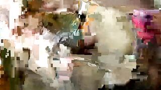 Hot tranny tastes male juice