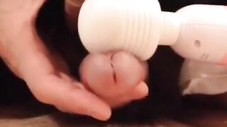 2 Asian Crossdressers Play with Sex Toys and Cum Hard 2