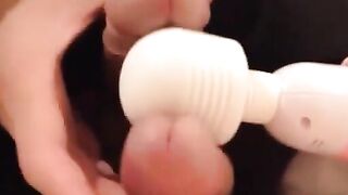 2 Asian Crossdressers Play with Sex Toys and Cum Hard 2