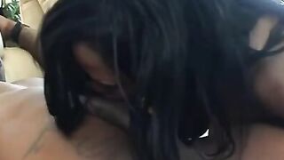 Sex with chocolate babe