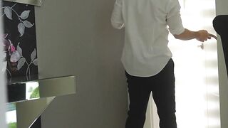An exciting anal sex with big tits MILF Sasha Rose and babe liked it rough