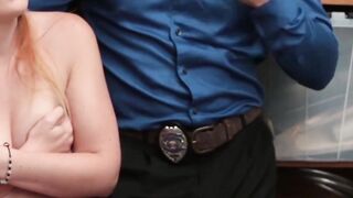 Kat Monroe gets fucked hard by officer's dick