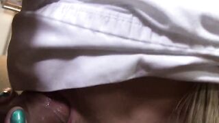 Girl fucked by a man in glasses