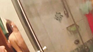 Cuckold guy sees his GF fucking
