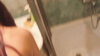 Cuckold guy sees his GF fucking