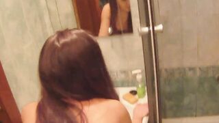 Cuckold guy sees his GF fucking
