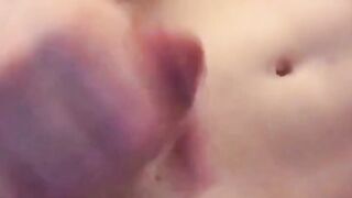 Big-Cock Twink Webcam Wank and Cum