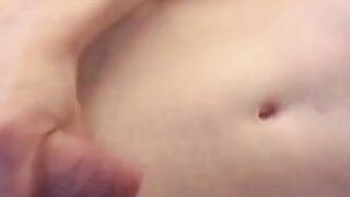 Big-Cock Twink Webcam Wank and Cum