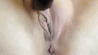 my flexibele cunt stuffed with big toy
