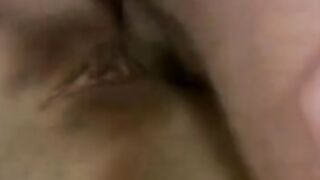 Insatiable babe is very happy