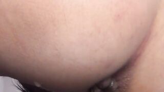 Babes wipe pussy after a leak in a shared public restroom