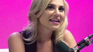 Big tits blonde teen pornstar Blake Blossom solo play after hot interview