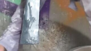 Beauty gets pants all slimy