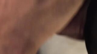 Dani Robles and Tyler Bergs cumshot marks the end of their rough sex