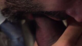 Dani Robles and Tyler Bergs cumshot marks the end of their rough sex