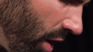 Dani Robles and Tyler Bergs cumshot marks the end of their rough sex