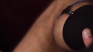 Dani Robles and Tyler Bergs cumshot marks the end of their rough sex