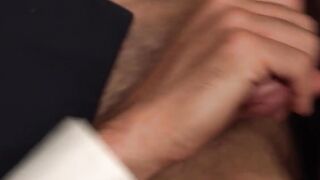 Dani Robles and Tyler Bergs cumshot marks the end of their rough sex