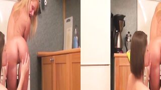 Teen gives hot deepthroat