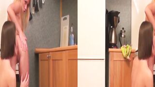 Teen gives hot deepthroat