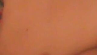 Slender slut sucks big dick