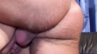 German housewife approached and banged! on the street