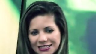 Thia angel strips off on cam