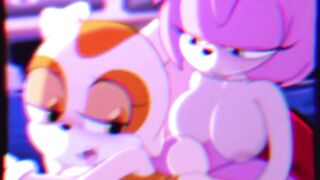 amy x cream playing lesbian squirting