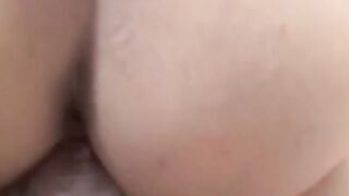 Bitch deepthroats a hairy dick