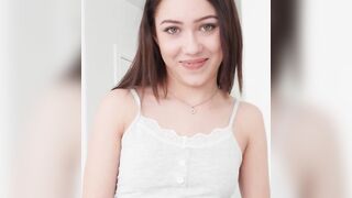 Mia River isnt sure what to wear so she tries stepbros salty dick