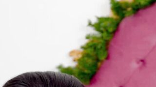 Gorgeous Brunette Plays Her Cute Pussy on Webcam