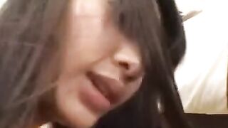 Asian nurse gets herself off
