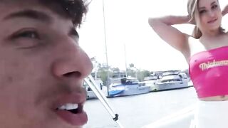 Captain dives deep in thickum girlfriends