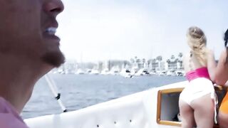 Captain dives deep in thickum girlfriends