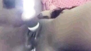Ayana pounds creamy squirting cunt