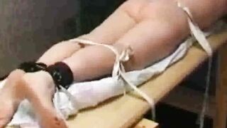 Hard Caning on Olga's sinful ass