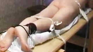 Hard Caning on Olga's sinful ass