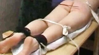Hard Caning on Olga's sinful ass