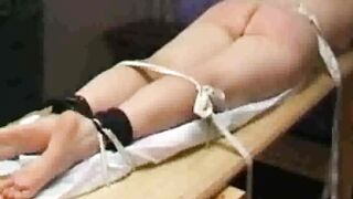 Hard Caning on Olga's sinful ass